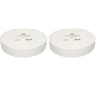 FunCakes Cake Dummy Round: Cake decorating, Reusable dummy, Make the perfect round dummy, Ø25 cm x 5 cm (Lot de 2)