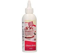 FunCakes Choco Drip Ruby : goût délicieux, facile à utiliser, parfait pour les drip cakes, goût chocolat. Emballage refermable 180 g.