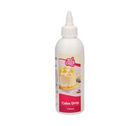 FunCakes Choco Drip Yellow: goût délicieux, facile à utiliser, parfait pour les drip cakes, goût chocolat. Emballage refermable 180 g.