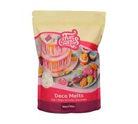 FunCakes Deco Melts natürliches Weiß - Trempez, coulez, arrosez et décorez ! Faire fondre brièvement au micro-ondes ou au bain-marie , 1 kg