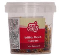 FunCakes Edible Dried Flowers, Fleurs Comestibles, Mix Fantasy, 5g