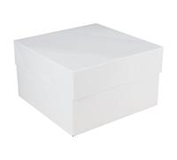 FunCakes FC0909 Boite à gâteaux, Blanc, 28x28x15