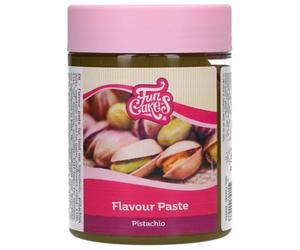 FunCakes Flavour Paste Pistachio: Arômes alimentaires, bon goût, parfait pour la décoration de gâteaux, convient pour la pâte et les garnitures. 240 g.