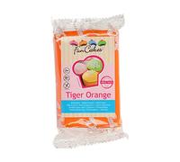 FunCakes - Fondant à rouler - Tiger Orange (1 x 250 g)