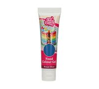 FunCakes Food Colour Gel Royal Blue: Highly Concentrated Food Colouring for Batter, Cream, Fondant, Marzipan, Dough. Single Drips to Create Vibrant Colours. Halal. 30 g.