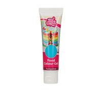 FunCakes Food Colour Gel Turquoise: Highly Concentrated Food Colouring for Batter, Cream, Fondant, Marzipan, Dough. Single Drips to Create Vibrant Colours. Halal. 30 g.