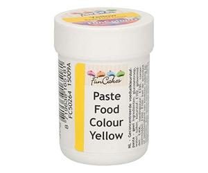 FunCakes Funcolours Pâte Colorant Alimentaire Jaune 30 g