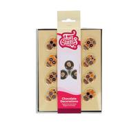 FunCakes Lot de 12 décorations en chocolat Jour des morts