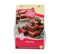 FunCakes Mix pour Brownies, Sans Gluten : Facile à Utiliser, pour Brownies et Gâteaux au Chocolat avec une riche saveur de Chocolat, Certifié Halal, 500g