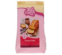 FunCakes Mix pour Cake Classique, Facile à utiliser, Mélange à Pâtisserie Préparation pour Gâteau Vanille Moelleux, Ajoutez Œufs, Beurre & Eau, 400 g