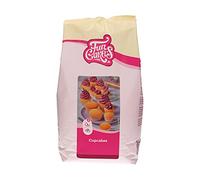 FunCakes Mix pour Cupcakes: facile à utiliser, parfaitement homogène pour les cupcakes, mini cupcakes ou cakes, goût vanille, qualité pâtissière, halal 4 kg. 4.00 kg