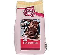 FunCakes Mix pour Gâteau au Choco Noir: facile à utiliser, délicieux gâteau noir avec une riche saveur de chocolat, également adapté aux cupcakes chocolat. 400 g.