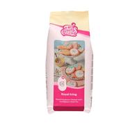 FunCakes FunCakes Mix pour Glaçage Royal, facile à utiliser, pour la décoration de gâteaux et de biscuits, beau glaçage, ajoutez uniquement de l'eau, Halal. 900 g. 0.90 kg