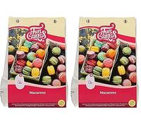 FunCakes Mix pour Macarons, Sans Gluten : Facile à Utiliser, Macarons Maison, Créez toutes les Couleurs, Délicieux Goût Amande, Certifié Halal, 300g (Lot de 2)
