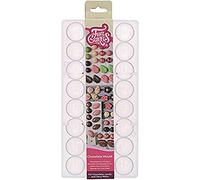 FunCakes Moule à Chocolat Dôme: moule à chocolat transparent, chocolats fins et détaillés, sans BPA