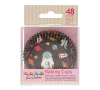 FunCakes Moule à Muffins en Forme de Muffins pour Toutes les Occasions - Parfait pour les Cupcakes, Muffins ou Brownies Weltraum