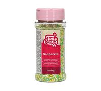 FunCakes Nonpareils Printemps: Sprinkles de gâteau, bon goût, parfait pour la décoration de gâteaux, des centaines et des milliers de sprinkles. 80 g.