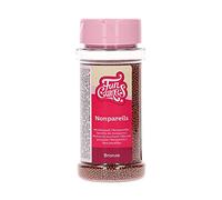 FunCakes Nonpareils, Vermicelles en Sucre, Bronze, 80 g