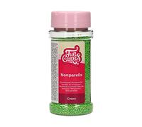 FunCakes Nonpareils, Vermicelles en Sucre, Green, 80 g