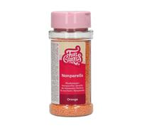 FunCakes Nonpareils, Vermicelles en Sucre, Orange, 80 g