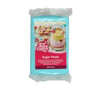 FunCakes Pâte à Sucre Baby Blue: facile à utiliser, lisse, flexible, douce et pliable, parfaite pour la décoration de gâteaux, halal, casher et sans gluten. 250 g
