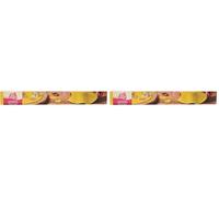 FunCakes Pâte à Sucre Étalée Mellow Yellow sans gluten 36 cm de rond et 3 mm d'épaisseur 430 g (Lot de 2)