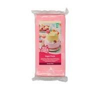 FunCakes Pâte à Sucre Sweet Pink: facile à utiliser, lisse, flexible, douce et pliable, parfaite pour la décoration de gâteaux, halal, casher et sans gluten. 1 kg