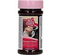 FunCakes Pâte Aromatisante Cappuccinos: Arômes alimentaires, bon goût, parfait pour la décoration de gâteaux, convient pour la pâte et les garnitures. 100g.