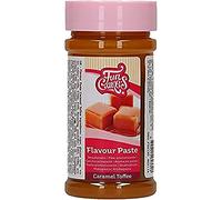FunCakes Pâte Aromatisante Caramel Toffee: Arômes alimentaires, bon goût, parfait pour la décoration de gâteaux, convient pour la pâte et les garnitures. 100g.