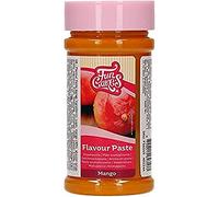 FunCakes Pâte Aromatisante Mangue: Arômes alimentaires, bon goût, parfait pour la décoration de gâteaux, convient pour la pâte et les garnitures. 120 g.