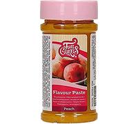 FunCakes Pâte Aromatisante Pêche: Arômes alimentaires, bon goût, parfait pour la décoration de gâteaux, convient pour la pâte et les garnitures. 120 g.