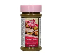 FunCakes Pâte Aromatisante Pistache: arômes alimentaires, bon goût, parfait pour la décoration de gâteaux, convient pour la pâte et les garnitures. 80 g. Mélanger