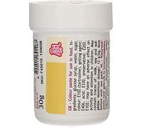 FunCakes Pâte Colorante Alimentaire Jaune; Pâte colorante alimentaire concentrée pour pâte, crème, pâte à sucre, pâte d'amande, pâte, pâte à modeler et pâte à fleurs. Halal. 30 grammes