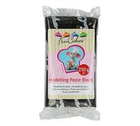 FunCakes Pâte de modelage noire (1 x 250 g)
