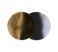 FunCakes Plateaux à Gâteau Or/Argent Rond 15 cm : Carte de gâteau ronde, Idéale comme Cake Board ou Gâteaux superposés, Haute qualité, 3 pièces.