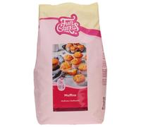 FunCakes Préparation pour Muffins, Muffins Style Américain Saveur Vanille, Il Suffit d Ajouter Eau Huile et Oeufs, Pour Muffins Maison Moelleux, Certifié Halal, 4 kg