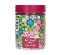 FunCakes Soft Pearls, Perles de Sucre Tendres, Magic Fairytale, 80 g | Perles de Sucre Comestibles, Parfaites pour Décorer Gâteaux, Cupcakes, Biscuits et Plus Encore, Décoration de Gâteau
