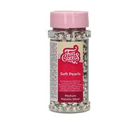 FunCakes Perles tendres F51785 – argent métallisé – 55 g (Gris G)