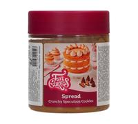 FunCakes Spread Crunchy Speculoos Cookies: Pâte à tartiner biscuits spéculoos croustillants, Parfaite pour superposer dans les gâteaux, à étaler sur ou à l’intérieur de cupcakes cuits - 250g