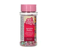 FunCakes Sprinkle Medley, Vermicelles en Sucre, Mermaid, 180 g