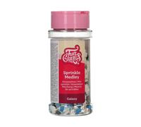 FunCakes Sprinkle Medley Galaxy: Saupoudrage pour gâteaux, excellent goût, parfait pour la décoration des gâteaux, mélange de saupoudrage. 50 g.