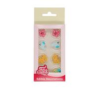 FunCakes Sugar Decorations Sea Life: Prêt à l'emploi pour la décoration de gâteau, parfait pour les cupcakes, muffins et plus, certifié sans gluten, Set / 8