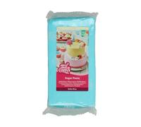 FunCakes Sugar Paste Pâte à Sucre, Baby Blue, 1 kg | Fondant, Facile à Utiliser, Lisse, Flexible, Souple et Malléable, Parfait pour Décorer les Gâteaux