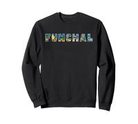 Funchal City Madeira Portugal Art Souvenir Sweatshirt