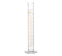 FunChem Éprouvette graduée en verre borosilicate de 100 ml avec bec verseur