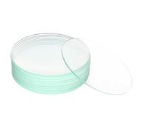 FunChem Set de Laboratoire de Verre de Montre 70mm Diamètre Extérieur, Covers de Bécher en Verre Courbé, Idéal pour Peser & Couvrir dans l'Utilisation de Laboratoire, 10Pcs