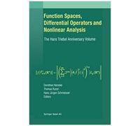 Function Spaces, Differential Operators And Nonlinear Analysis