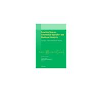 Function Spaces, Differential Operators And Nonlinear Analysis