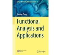 Functional Analysis and Applications