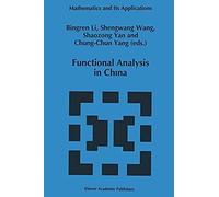 Functional Analysis In China